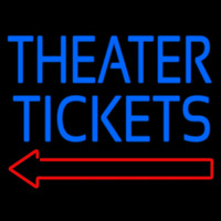 Blue Theatre Tickets Neontábla