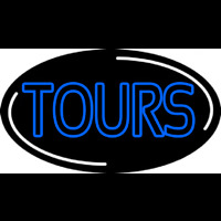 Blue Tours Neontábla
