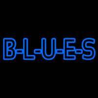Blues Block Neontábla