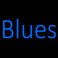 Blues Cursive 1 Neontábla