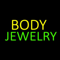 Body Jewelry Block Neontábla
