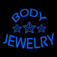 Body Jewelry Neontábla
