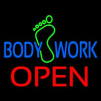 Body Work Open Neontábla