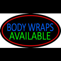 Body Wraps Available Neontábla