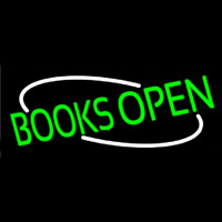 Books Open Neontábla