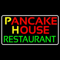 Border White Pancake House Restaurant Neontábla