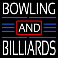 Bowling And Billiards 1 Neontábla
