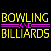 Bowling And Billiards 1 Neontábla