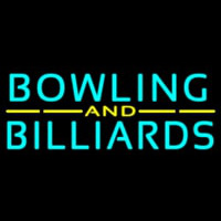 Bowling And Billiards 3 Neontábla