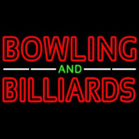 Bowling And Billiards Neontábla