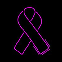 Breast Cancer Ribbon Neontábla