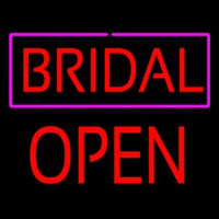 Bridal Block Open Neontábla