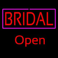 Bridal Red Open Neontábla