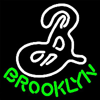 Brooklyn Brewery Graphic Neontábla