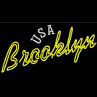 Brooklyn Usa Neontábla