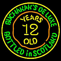 Buchanans Delu e 12 Year Old Neontábla