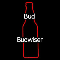 Bud Bottle Beer Sign Neontábla