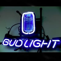 Bud Can Budweiser Sör Kocsma Neontábla
