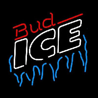 Bud Ice Icicles Beer Sign Neontábla