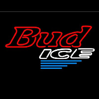 Bud Ice N.Y. Rangers Beer Sign Neontábla