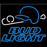 Bud Light Baseball Beer Sign Neontábla