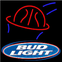 Bud Light Basketball Beer Sign Neontábla