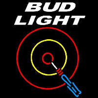 Bud Light Darts Beer Sign Neontábla