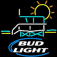 Bud Light Lifeguard Stand Beer Sign Neontábla