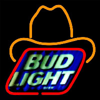 Bud Light Small George Strait Beer Sign Neontábla
