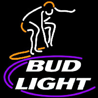 Bud Light Surfer Beer Sign Neontábla