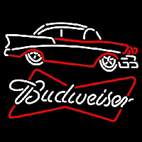 Budweiser 57 Chevy Neontábla