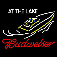 Budweiser At The Lake Neontábla