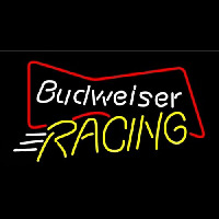 Budweiser Bowtie Racing Neontábla