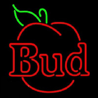 Budweiser Bud Apple Neontábla