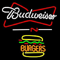 Budweiser Burgers Neontábla