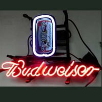 Budweiser Can Sör Kocsma Neontábla