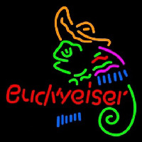 Budweiser Chameleon Neontábla