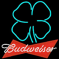 Budweiser Clover Beer Sign Neontábla