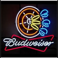 Budweiser Darts Hand crafted Neontábla