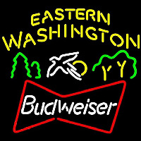 Budweiser Eastern Washington Neontábla