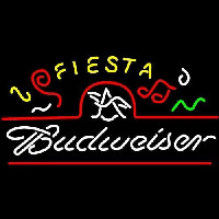 Budweiser Fiesta Marquee Beer Sign Neontábla