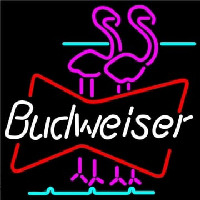 Budweiser Flamingo Neontábla