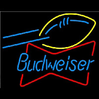 Budweiser Football Bowtie Neontábla