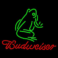 Budweiser Frog Neontábla