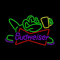Budweiser Frog Neontábla