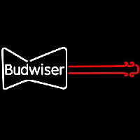 Budweiser Guitar Beer Sign Neontábla