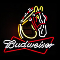 Budweiser Horsehead Neontábla