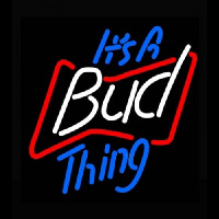 Budweiser Its A Bud Thing Beer Light Neontábla
