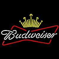 Budweiser King of It Up Beer Sign Neontábla
