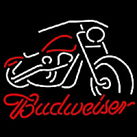 Budweiser Motorcycle Neontábla